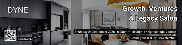 Growth, Ventures & Legacy Salon — Knightsbridge | Apply Now